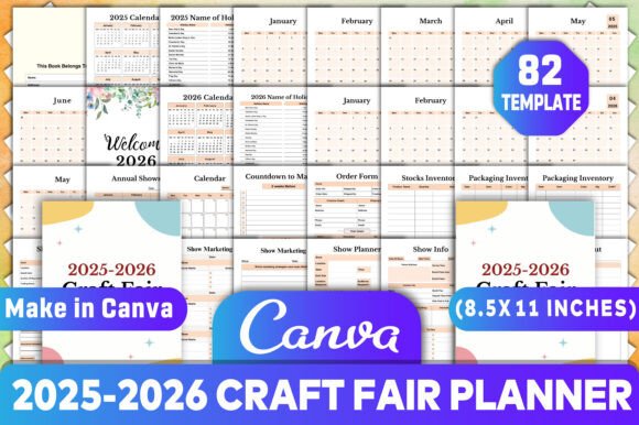 2025-2026 Craft Fair Planner Canva KDP: A Comprehensive Guide for Artists and Entrepreneurs