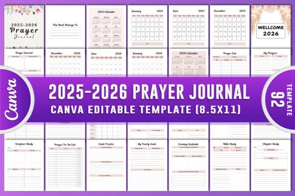 2025-2026 Prayer Journal Canva KDP: A Comprehensive Guide to Spiritual Organization